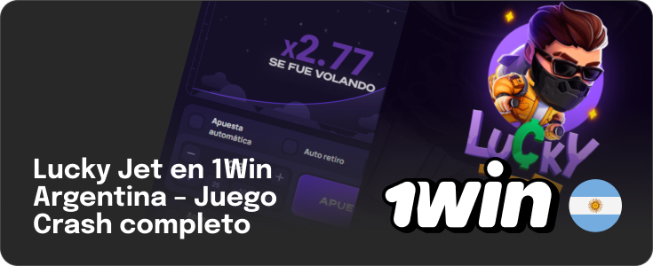 1Win Argentina - Juega al juego Crash Lucky Win