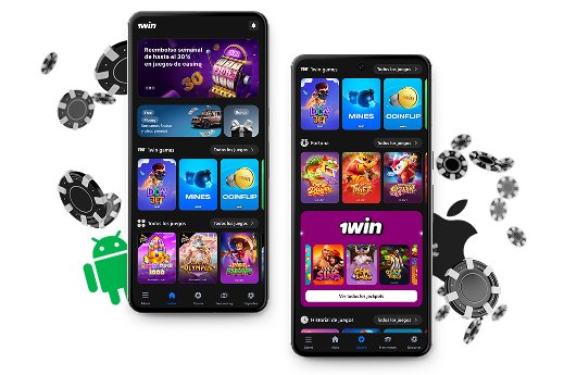 Aplicación móvil 1Win Argentina para Android e iOS