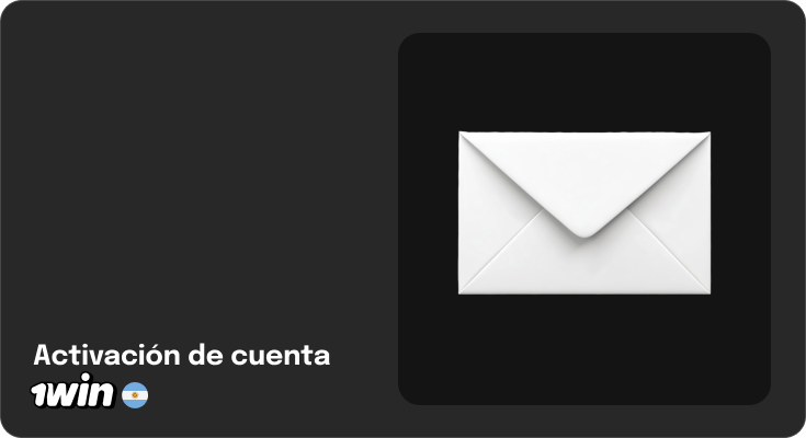 Verifica tu email utilizando el link en tu email 1Win Argentina