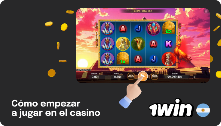 1Win Argentina - Cómo jugar en el casino - instrucciones sencillas