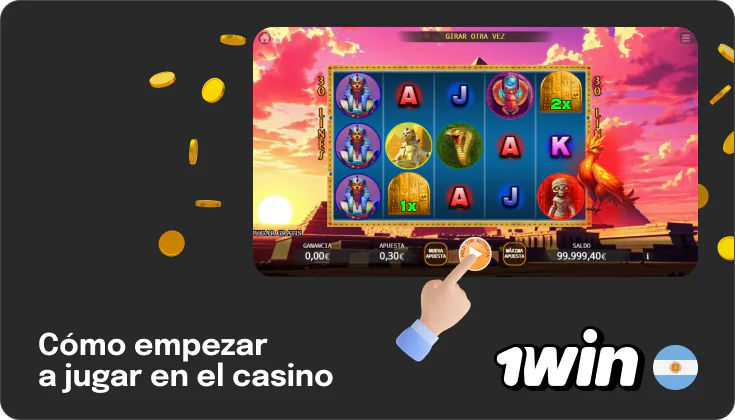1Win Argentina - Cómo jugar en el casino - instrucciones sencillas